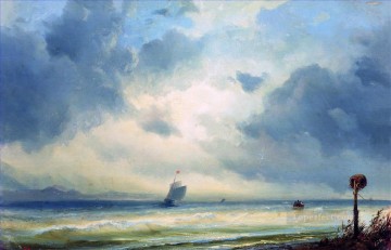 Artworks in 150 Subjects Painting - Lido Venice Alexey Bogolyubov seascape